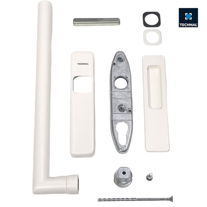 Lift slide handle set TECHNAL TKG811, Galene GTi aluminium