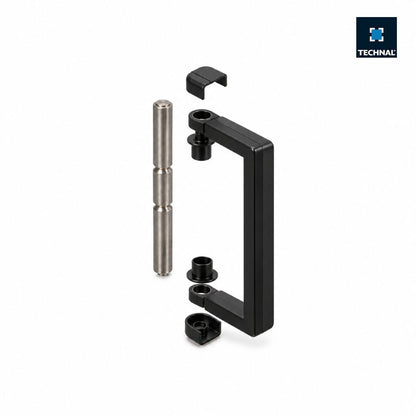 TECHNAL TPW6006 pull handle in black, Ambial PW folding door