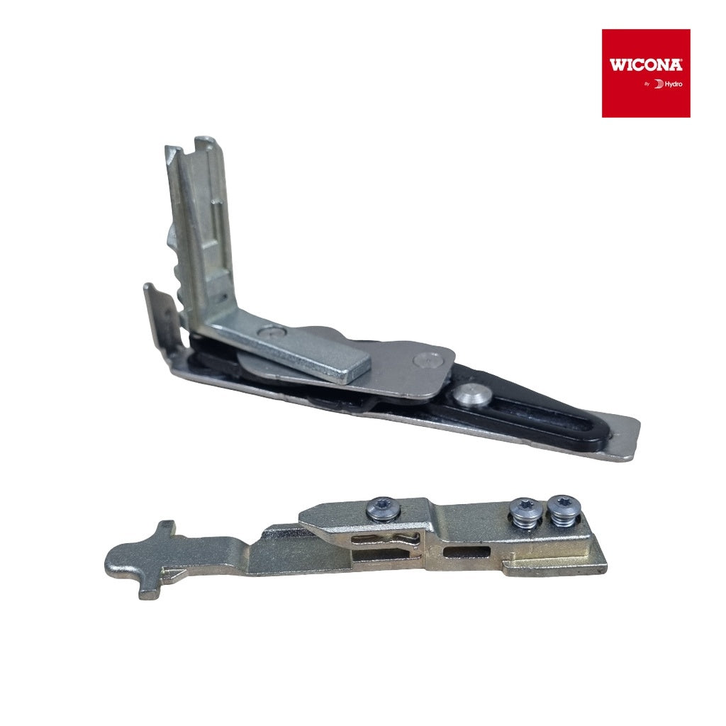 W6110035 Articulación inferior izquierda 110kg WICONA